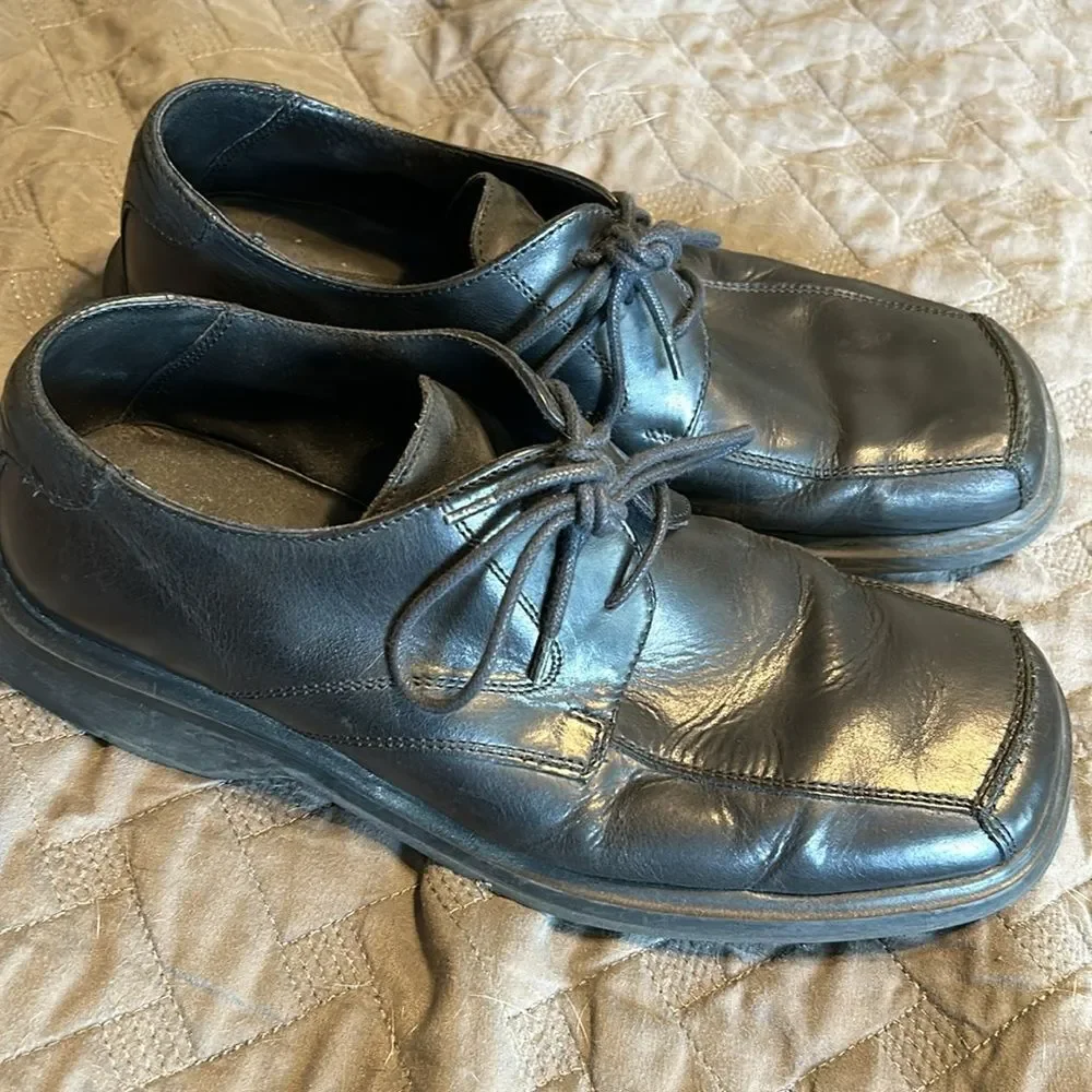 Kenneth Cole Reaction men’s black dress wedding Shoes size 9